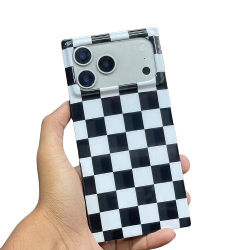 Rectangle Checkered Phone Case for iPhone